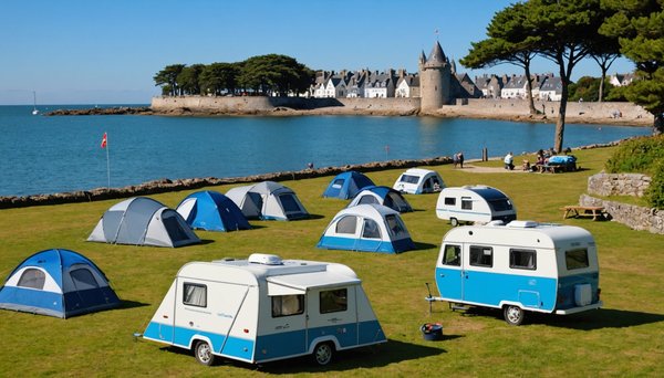 Camping concarneau : vacances en bord de mer et détente assurée