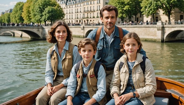 Comment visiter paris en bateau avec des enfants : guide pratique