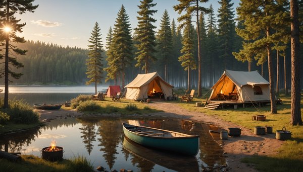 Exploration de l'authentique expérience du camping à Biscarrosse