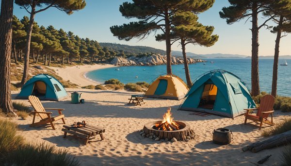 Le charme incontournable du camping à Hyères bord de mer
