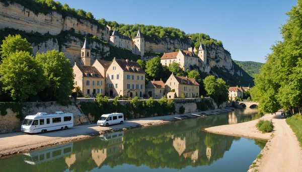 Découvrez l'Aire de Camping-Car Idéale à La Roque-Gageac pour Votre Prochaine Aventure en Plein Air