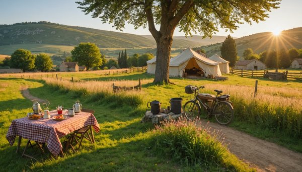 Camping à la ferme en Drôme : évasion nature !