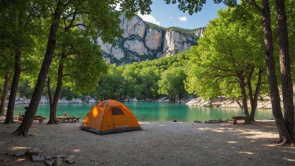 Camping pas cher : découvrez les meilleures options dans les gorges du verdon